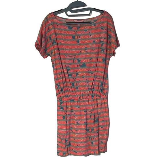 Lilly Pulitzer Pullover Carmine Dress Women's Size Small Multi Make a Splash Str - Picture 3 of 9